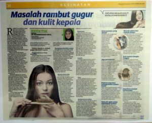 Read more about the article Masalah Rambut Gugur & Kulit Kepala